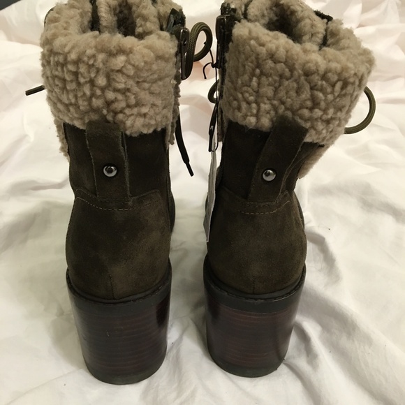 NWT Marc Fisher Suede Leather Boots Booties - Picture 5 of 7